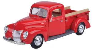 1940 Ford Pickup 1:24 Scale Diecast Model MotorMax73234