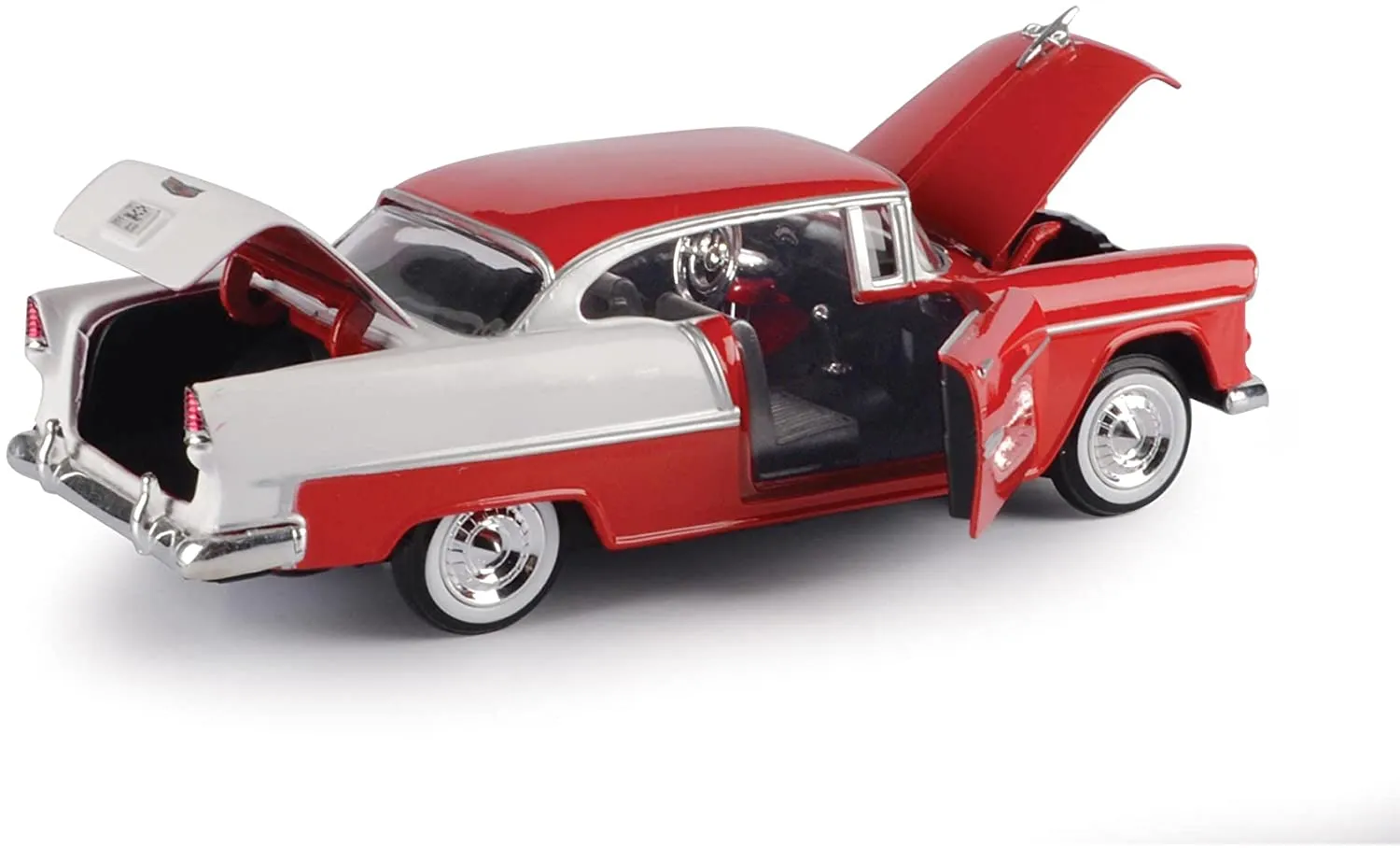 1955 Chevrolet Bel Air 1:24 Diecast Model Motormax 73229