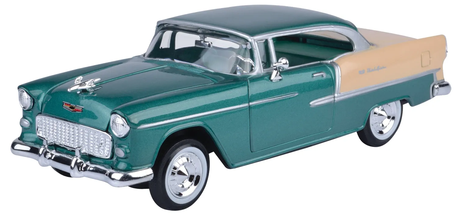 1955 Chevrolet Bel Air 1:24 Diecast Model Motormax 73229