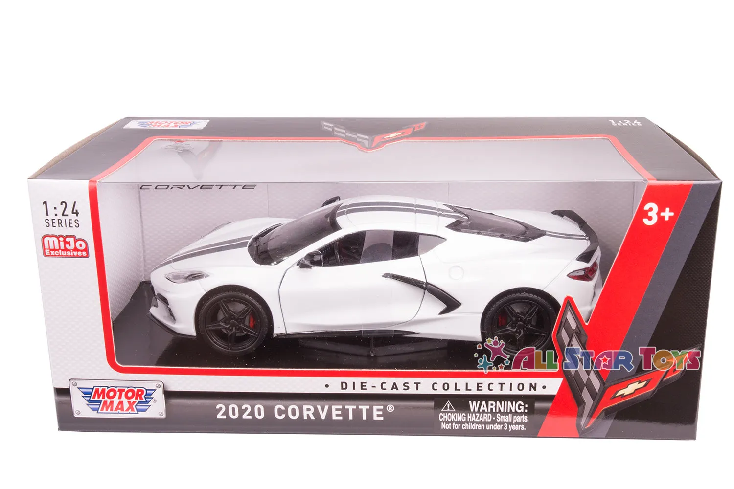 2020 Chevrolet Corvette C8 1:24 Scale Model Motormax 79360