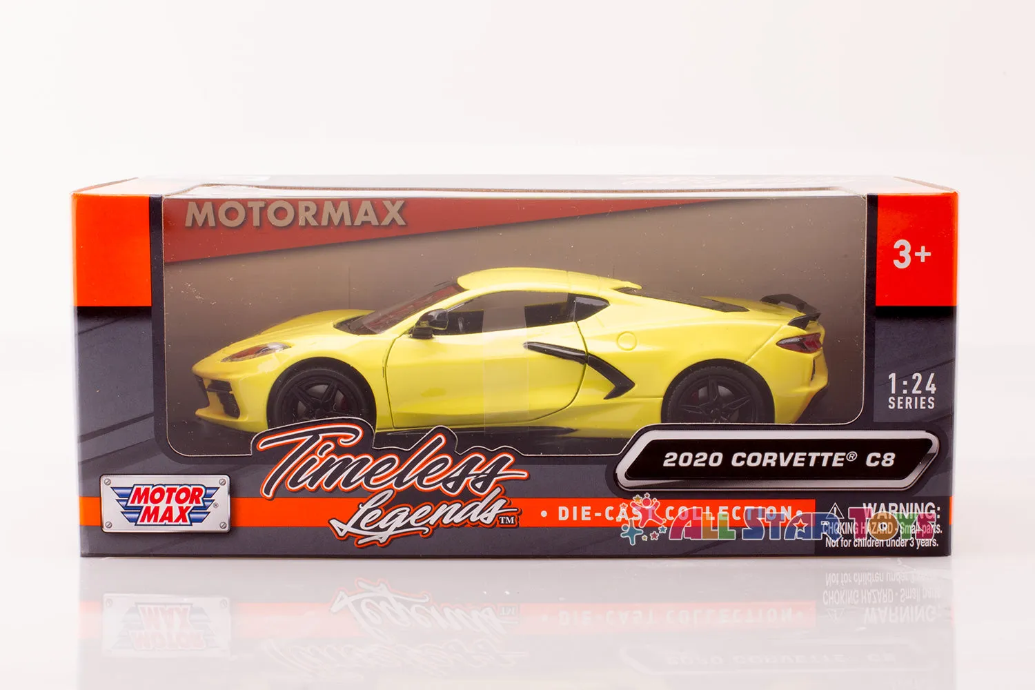 2020 Chevrolet Corvette C8 1:24 Scale Model Motormax 79360