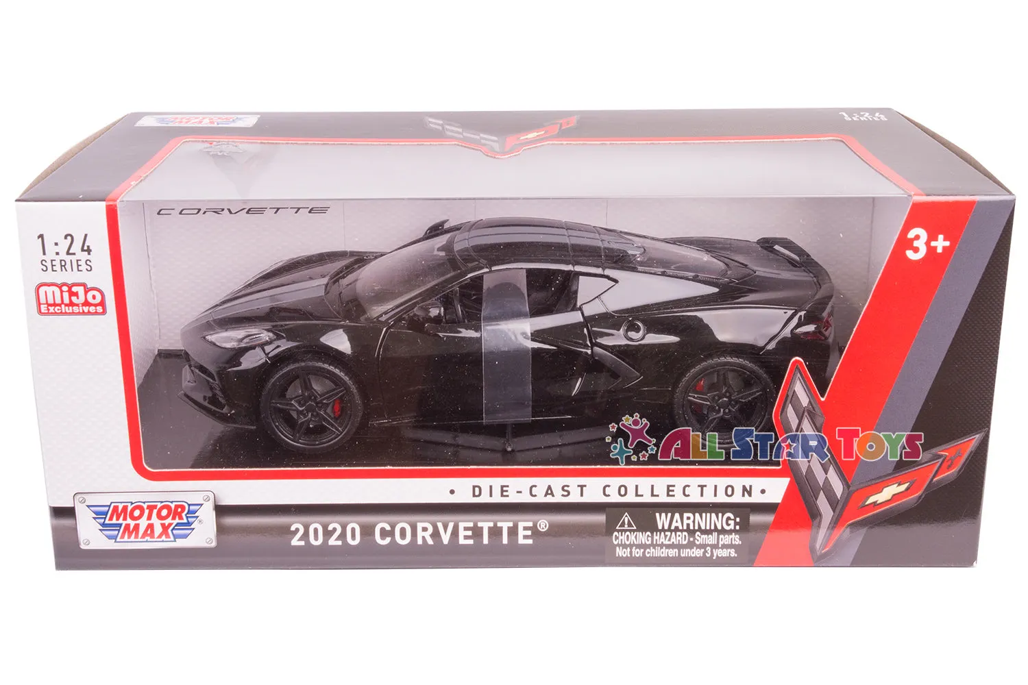 2020 Chevrolet Corvette C8 1:24 Scale Model Motormax 79360