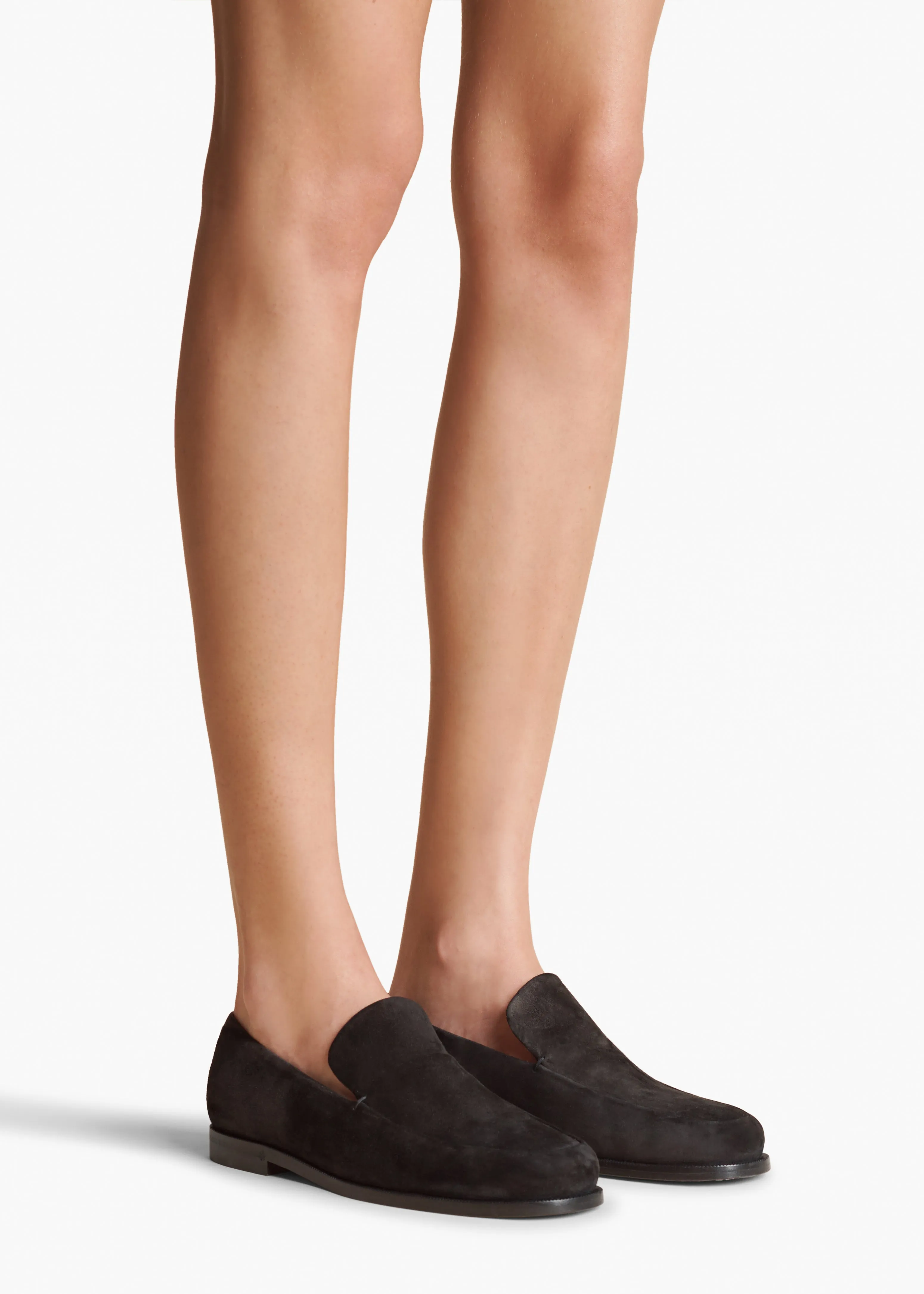 Alessio Loafer in Black Suede