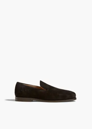 Alessio Loafer in Black Suede