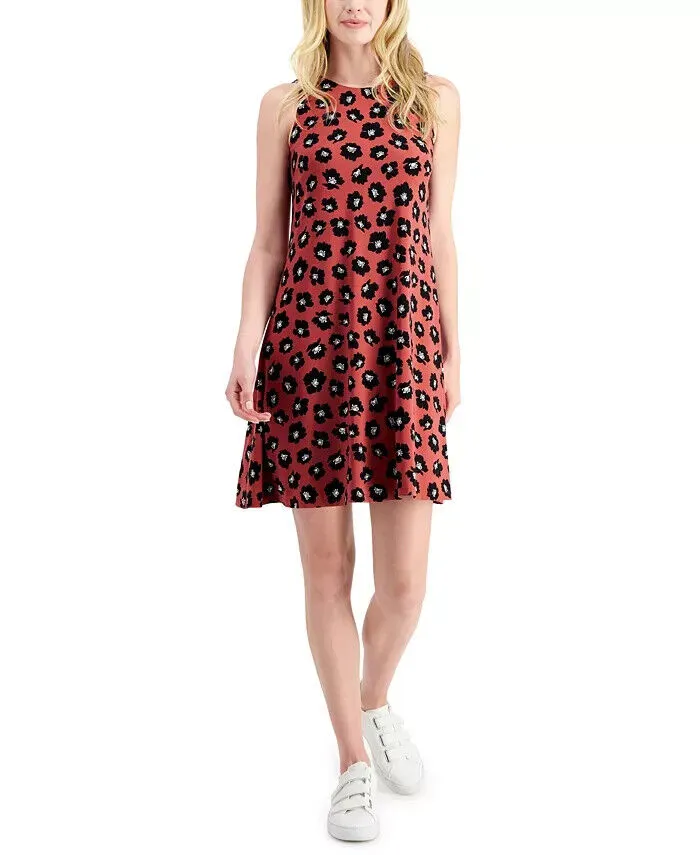 Anne Klein Gwen Printed A-Line Dress