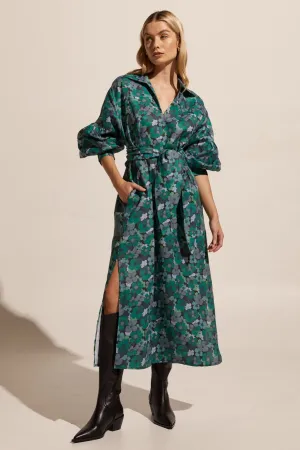Beeline Dress in Juniper Floral