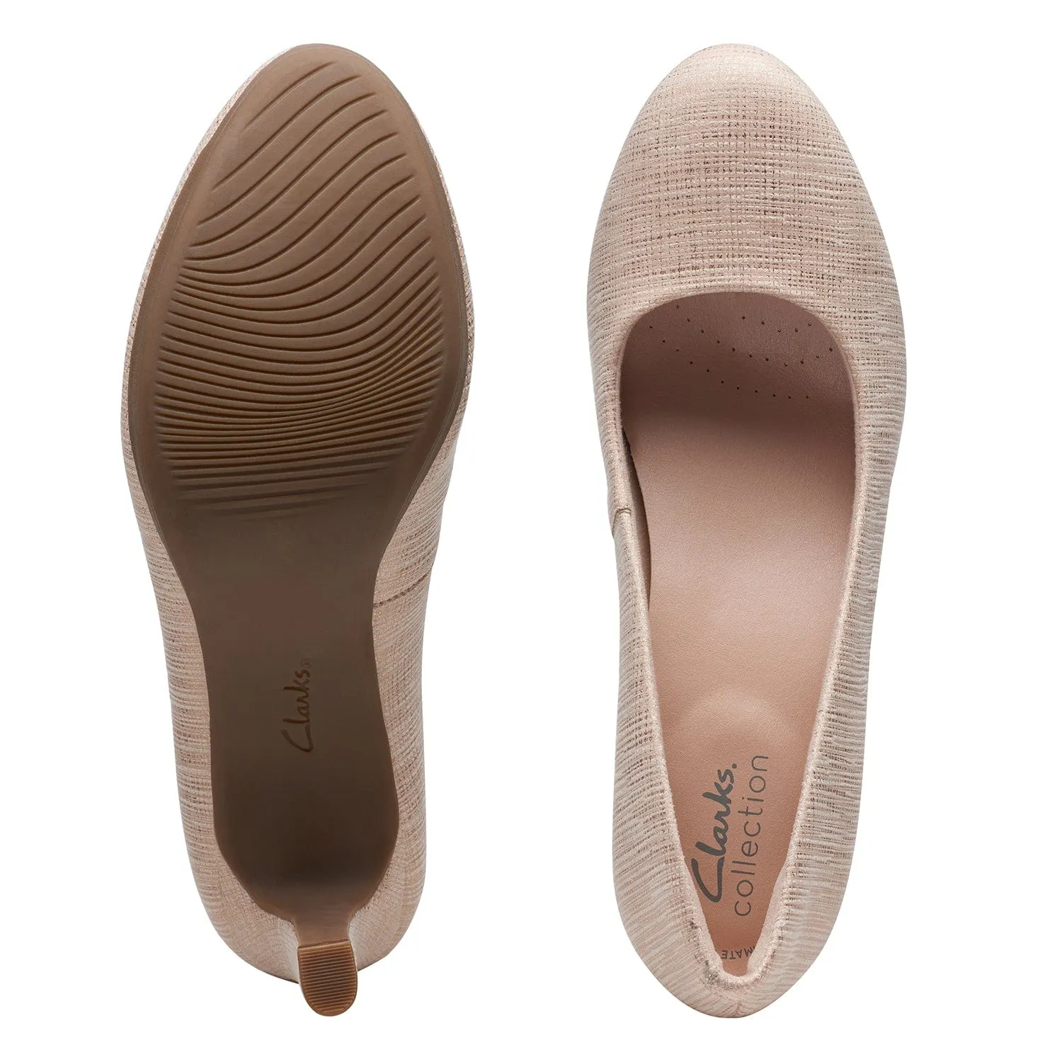 Clarks Ambyr Joy Shoes (Wide Fit)