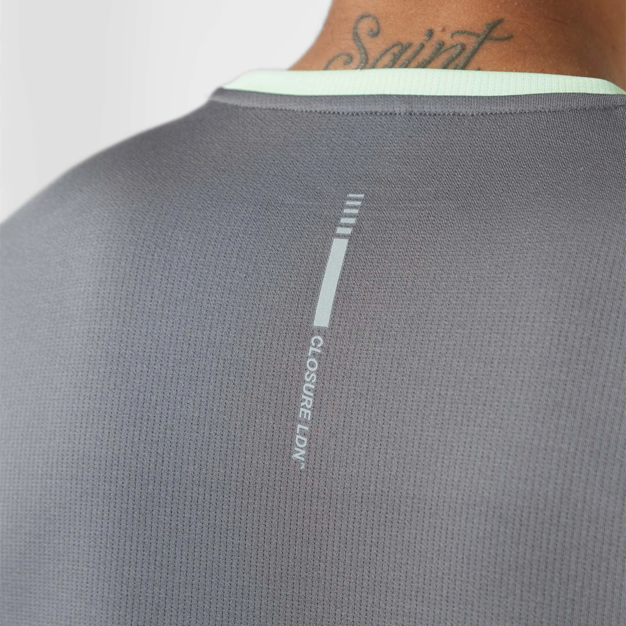 Cut & Sew Training Twinset | Lime Charcoal