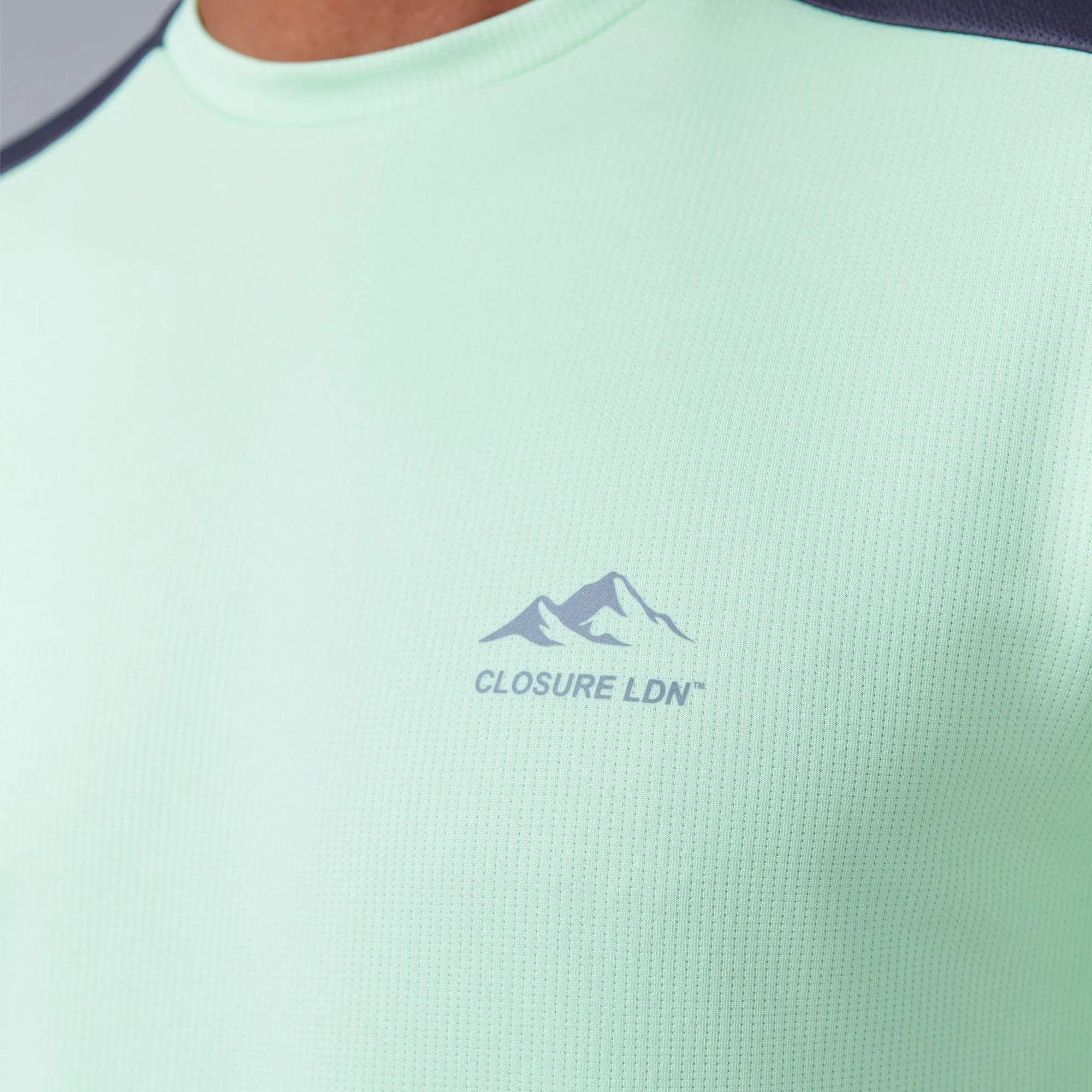 Cut & Sew Training Twinset | Lime Charcoal