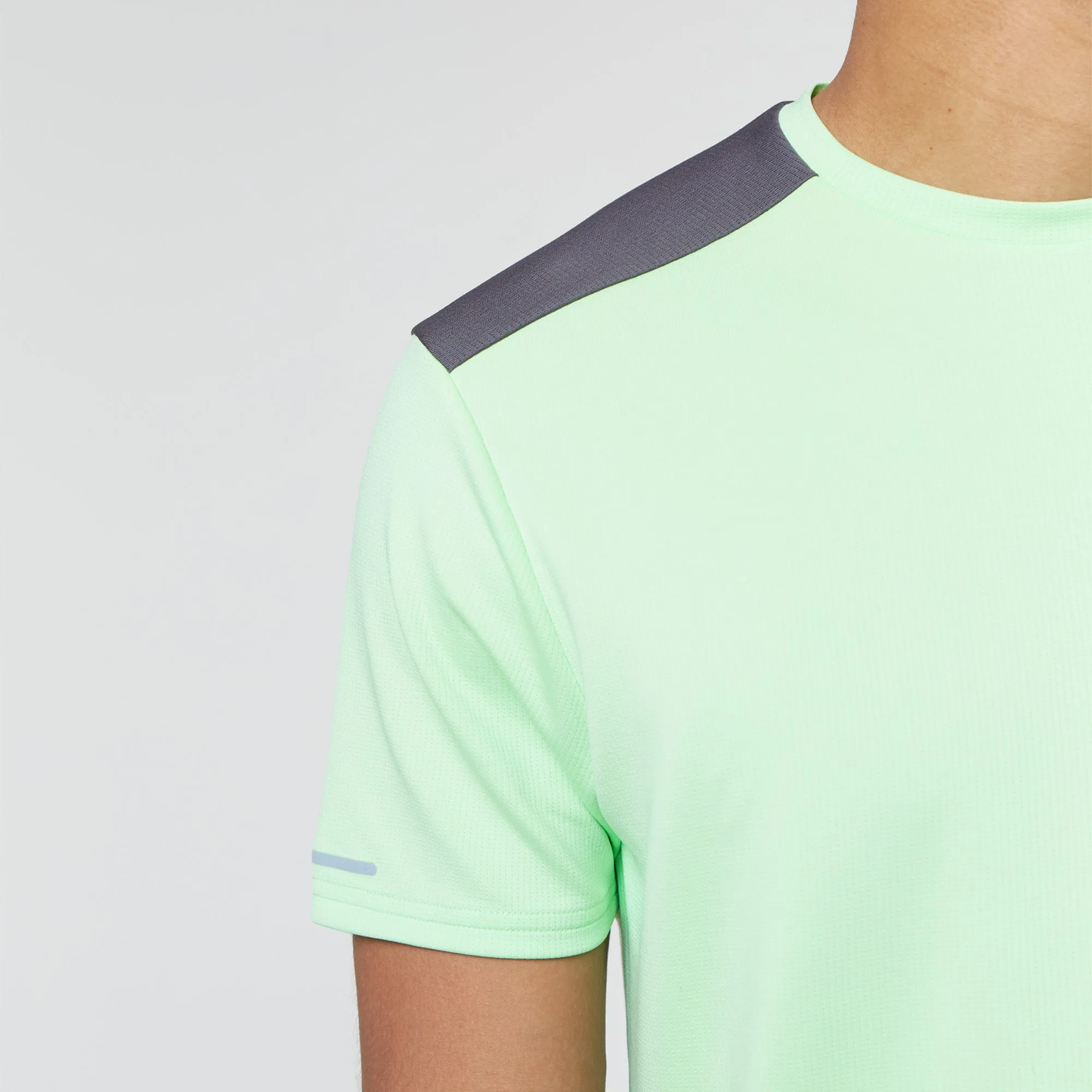 Cut & Sew Training Twinset | Lime Charcoal