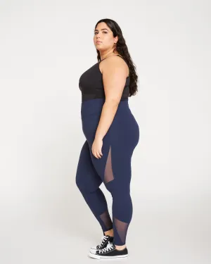 Danica Mesh Legging - Navy