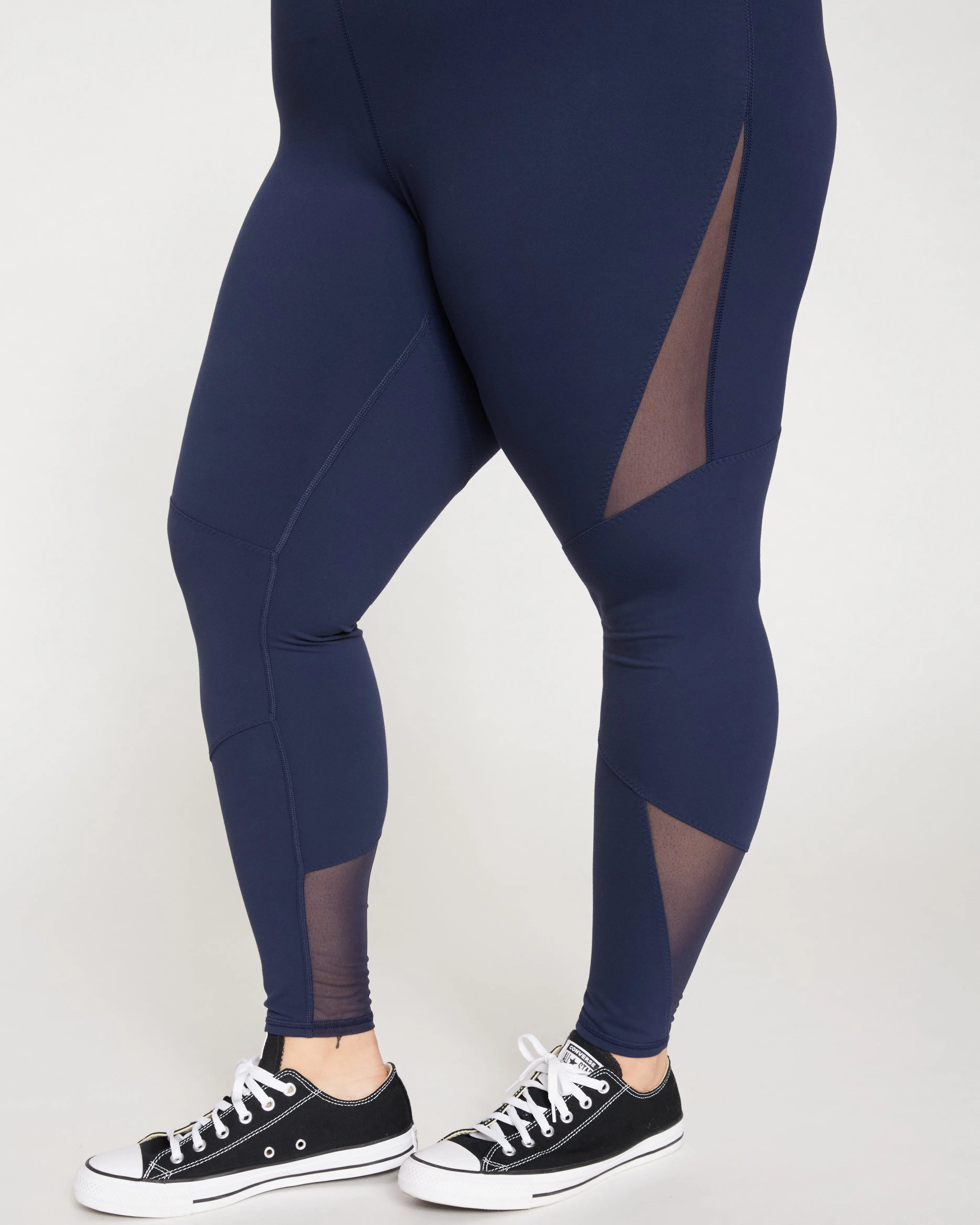 Danica Mesh Legging - Navy