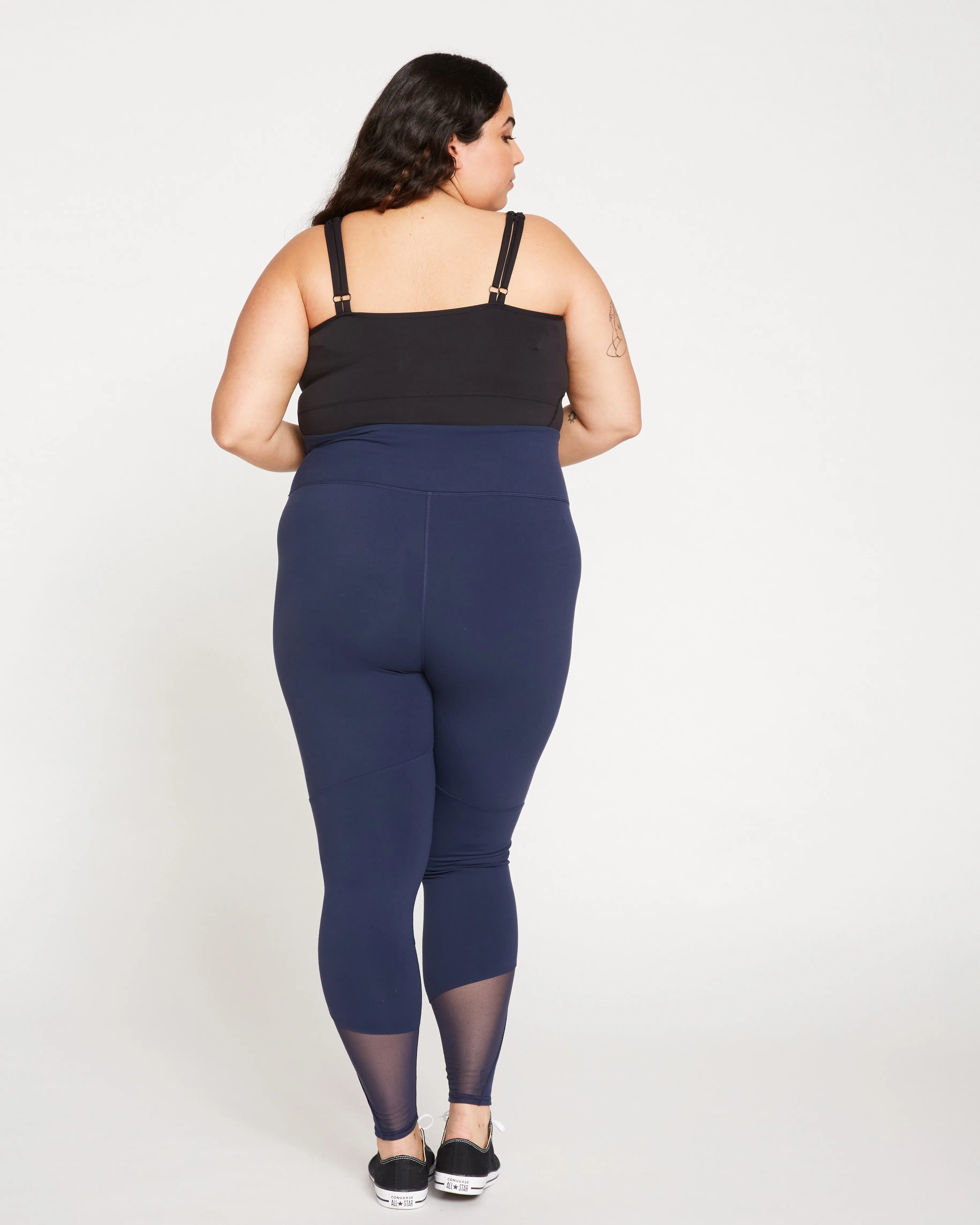 Danica Mesh Legging - Navy