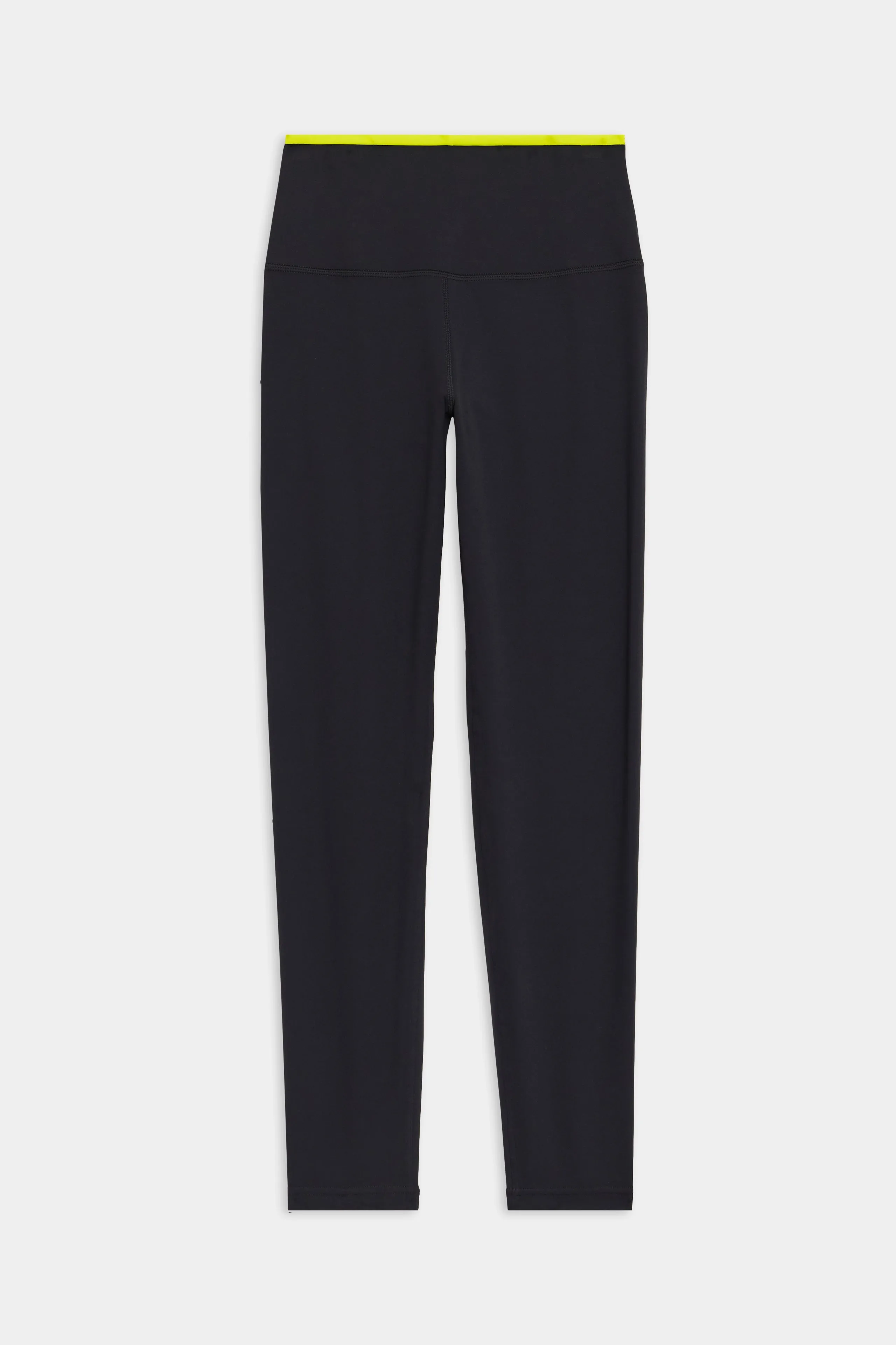 Easton Rigor High Waist 7/8 - Black/Chartreuse