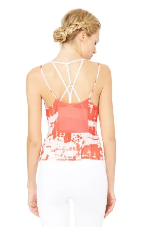 Flutter Tank - Guava Tie Dye