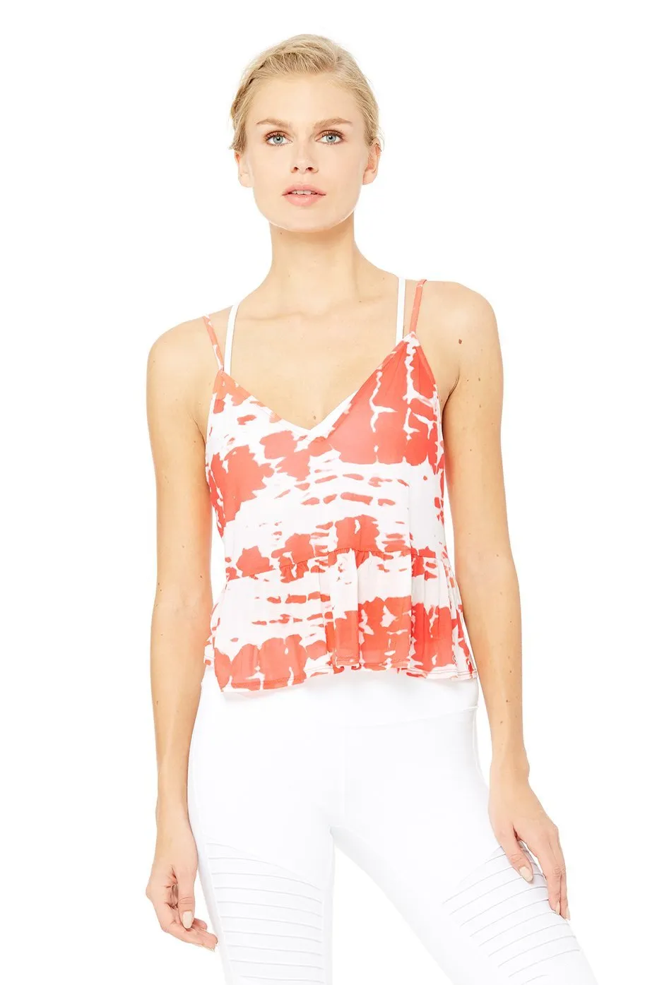 Flutter Tank - Guava Tie Dye