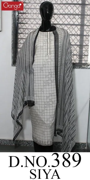 Ganga Siya 389 Cotton Designer Casual Wear Collection