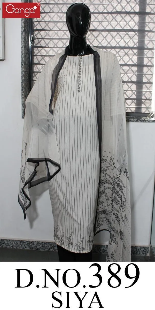 Ganga Siya 389 Cotton Designer Casual Wear Collection