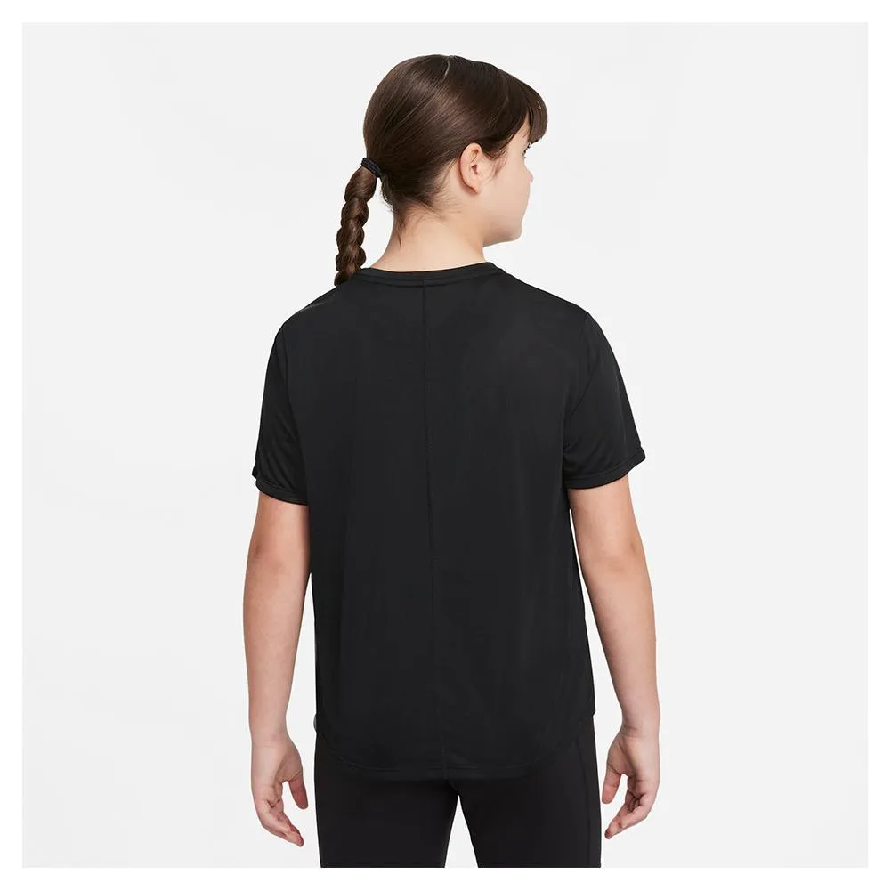 Girls' Dri-FIT One Short-Sleeve Top (Extended Size)