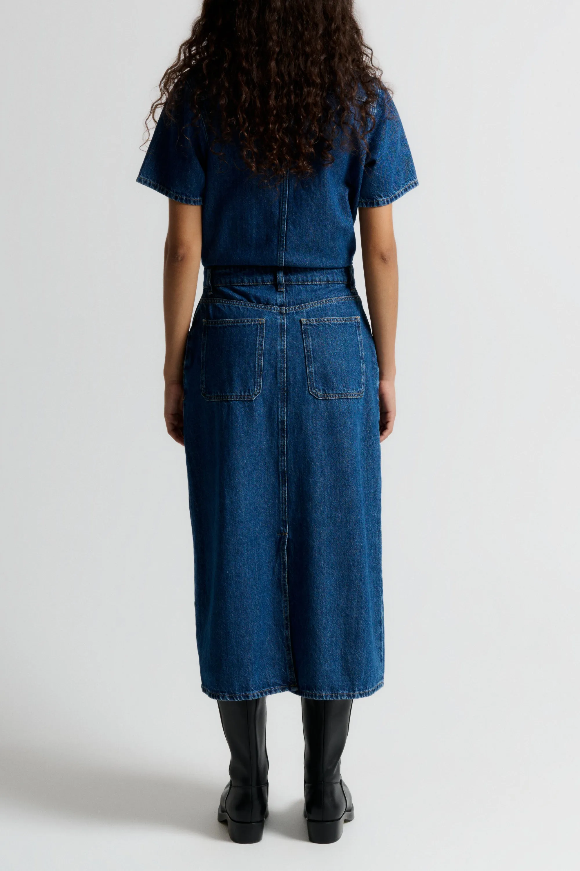 IVY-Uta Denim Dress
