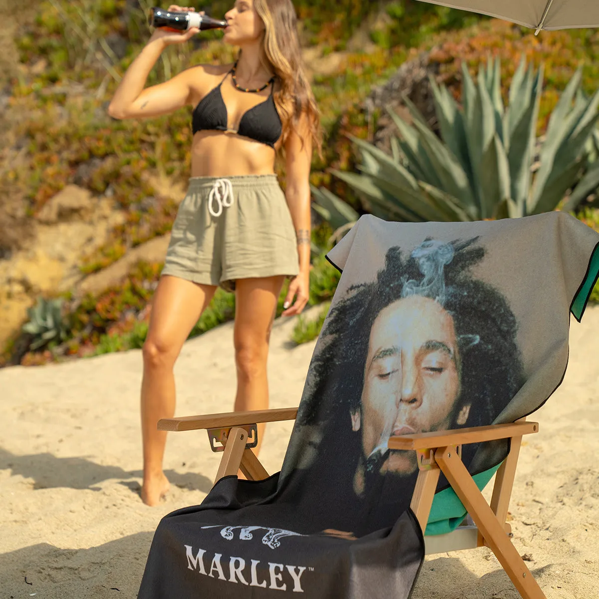 Kaya Performance Quick-Dry Travel Towel | Bob Marley x Slowtide