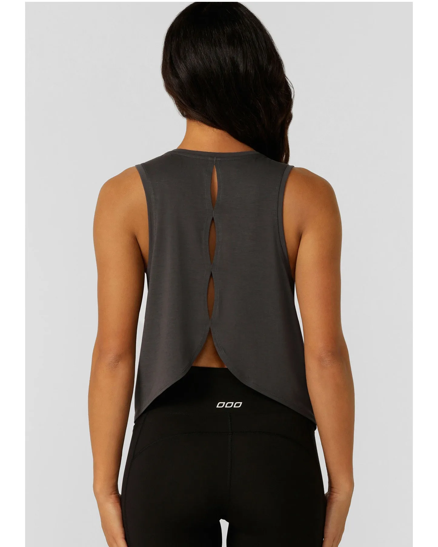 Lorna Jane Perform Active Tencel Tank - Titanium