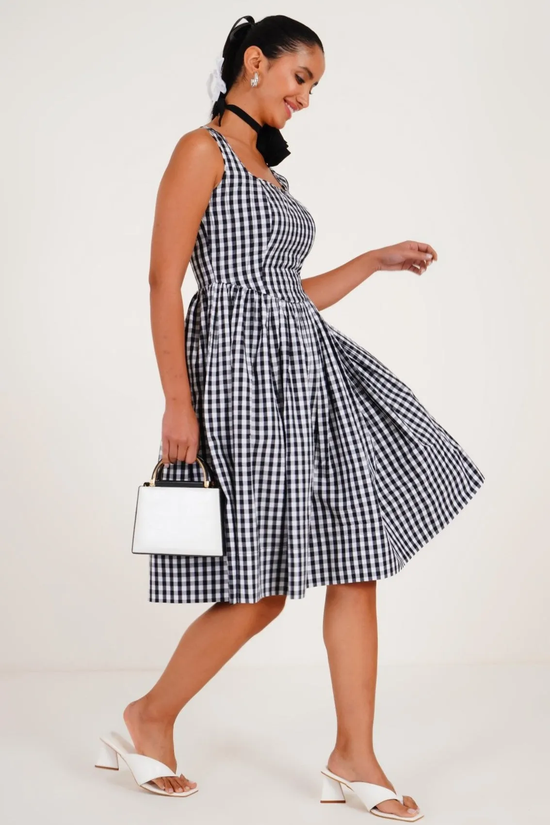 Madison gingham dress