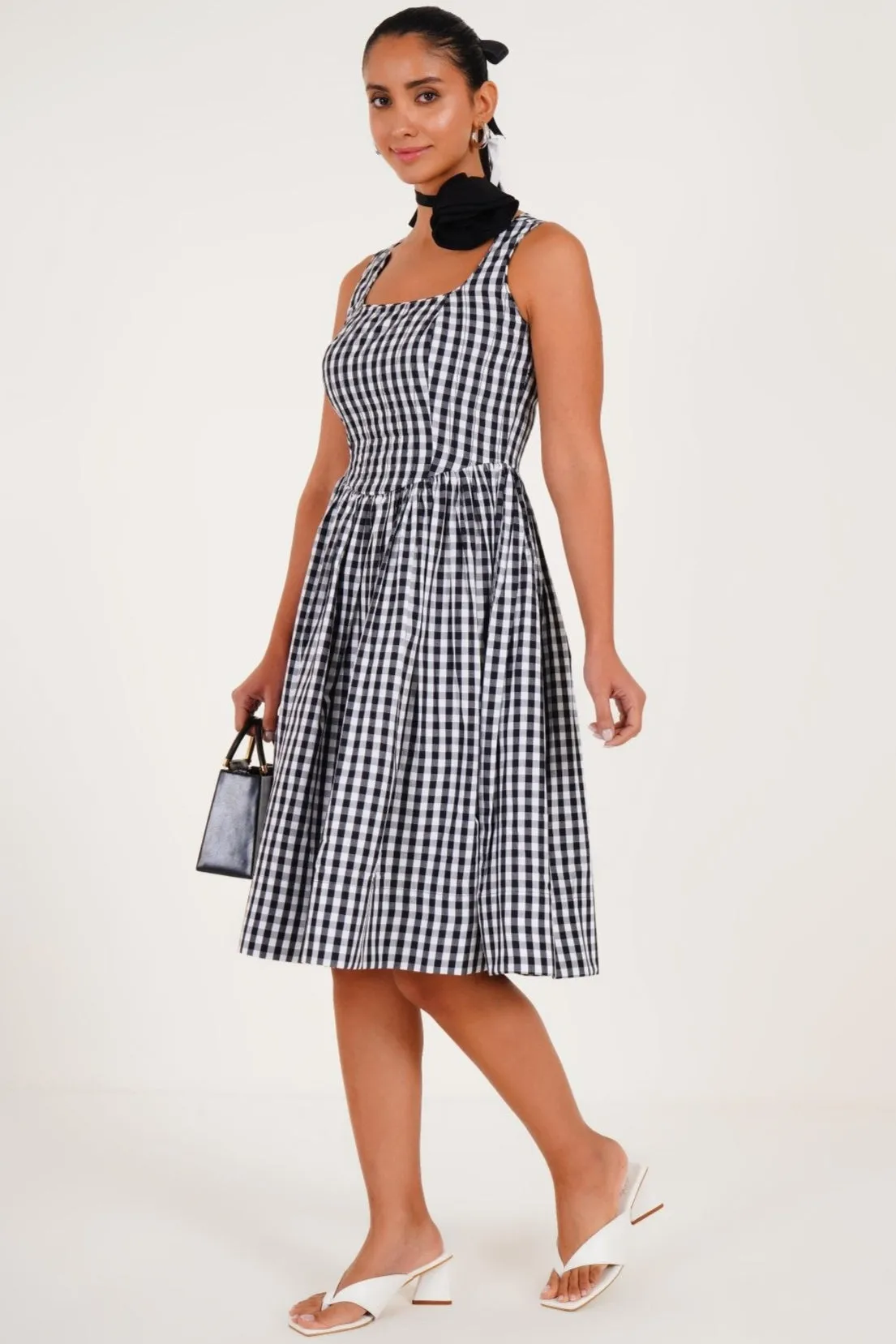 Madison gingham dress