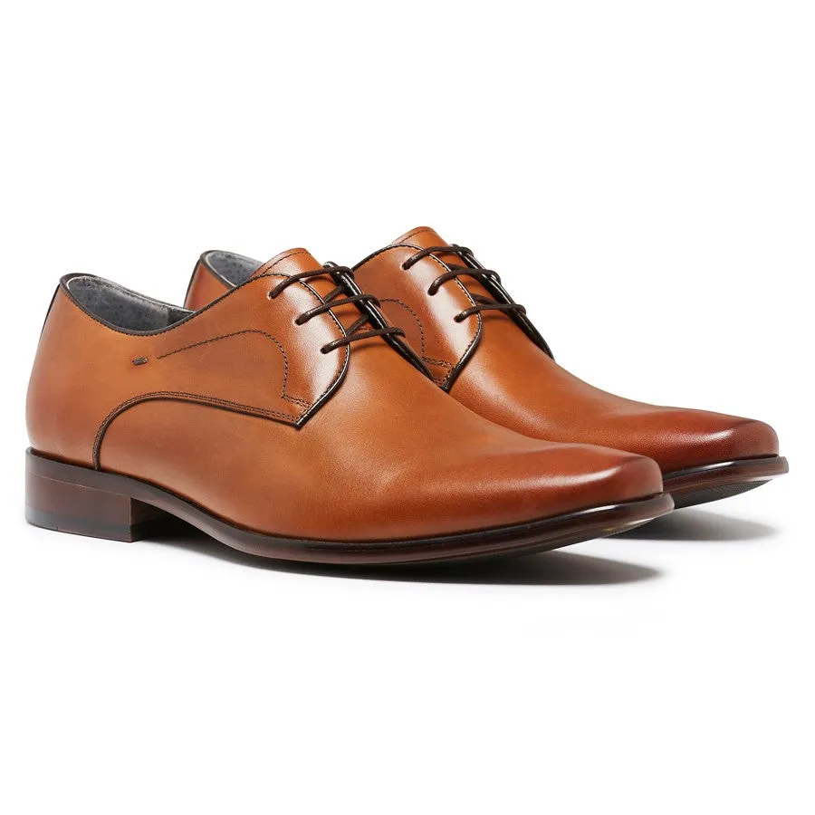 Mens Julius Marlow Keen Shoes Cognac