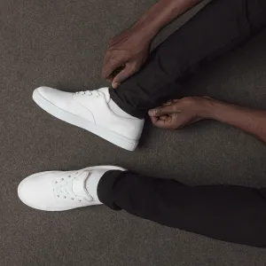 Men’s lace-up Sneakers In White