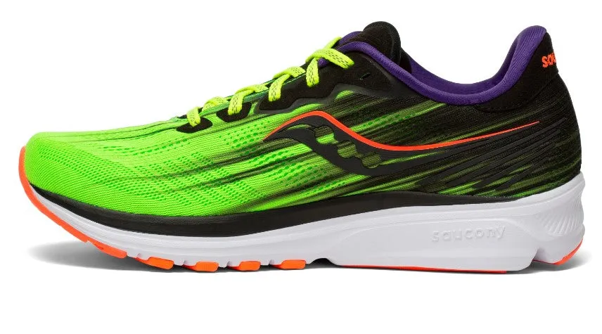 Mens Saucony Ride 14 Shoes Visi Pro