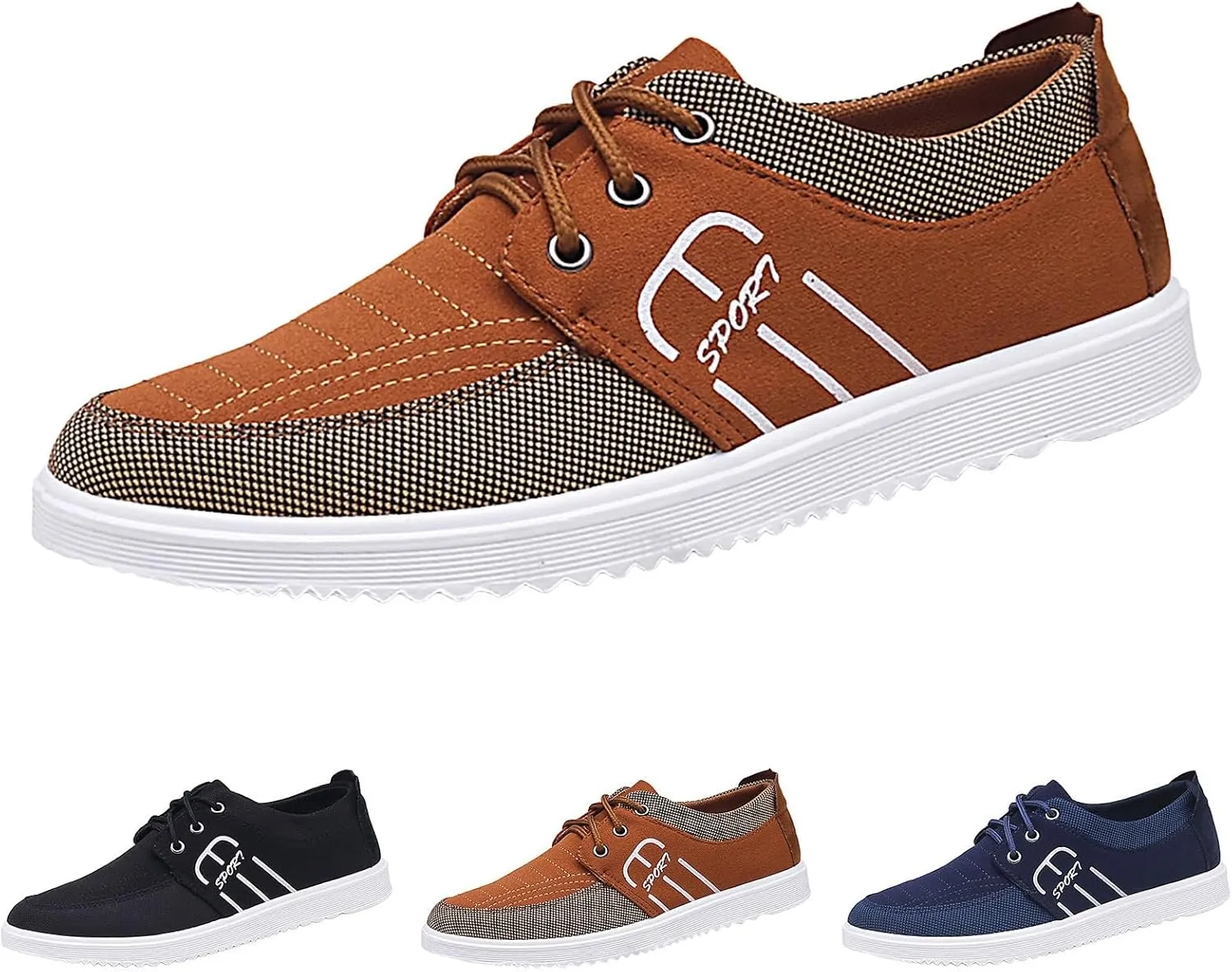 Men's Walking Shoes Athletic Shoes Mens Running Shoes Slip-On Tennis Shoes Non Slip Workout Sneakers for Walking