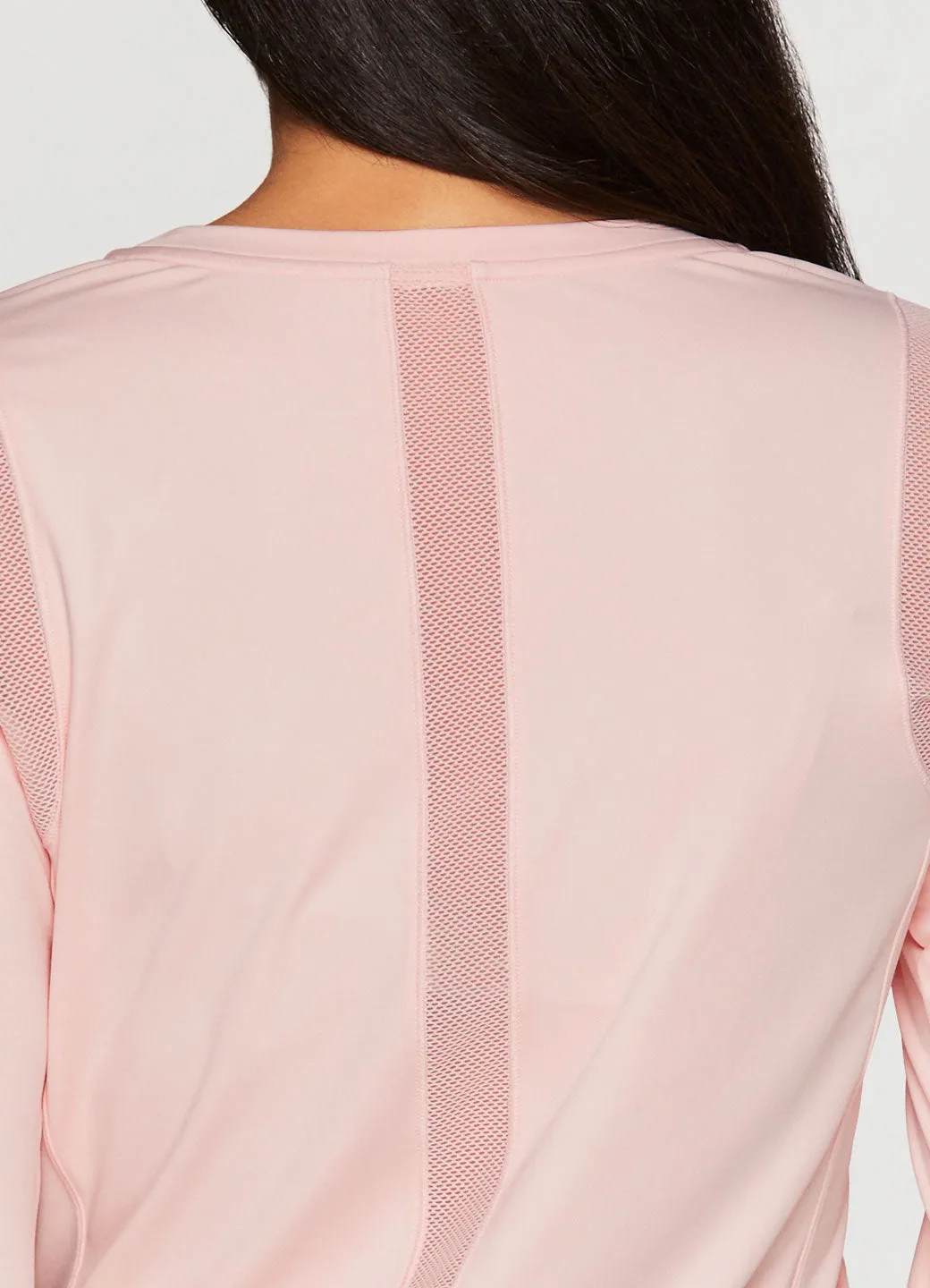 Mesh Crewneck Running Tee