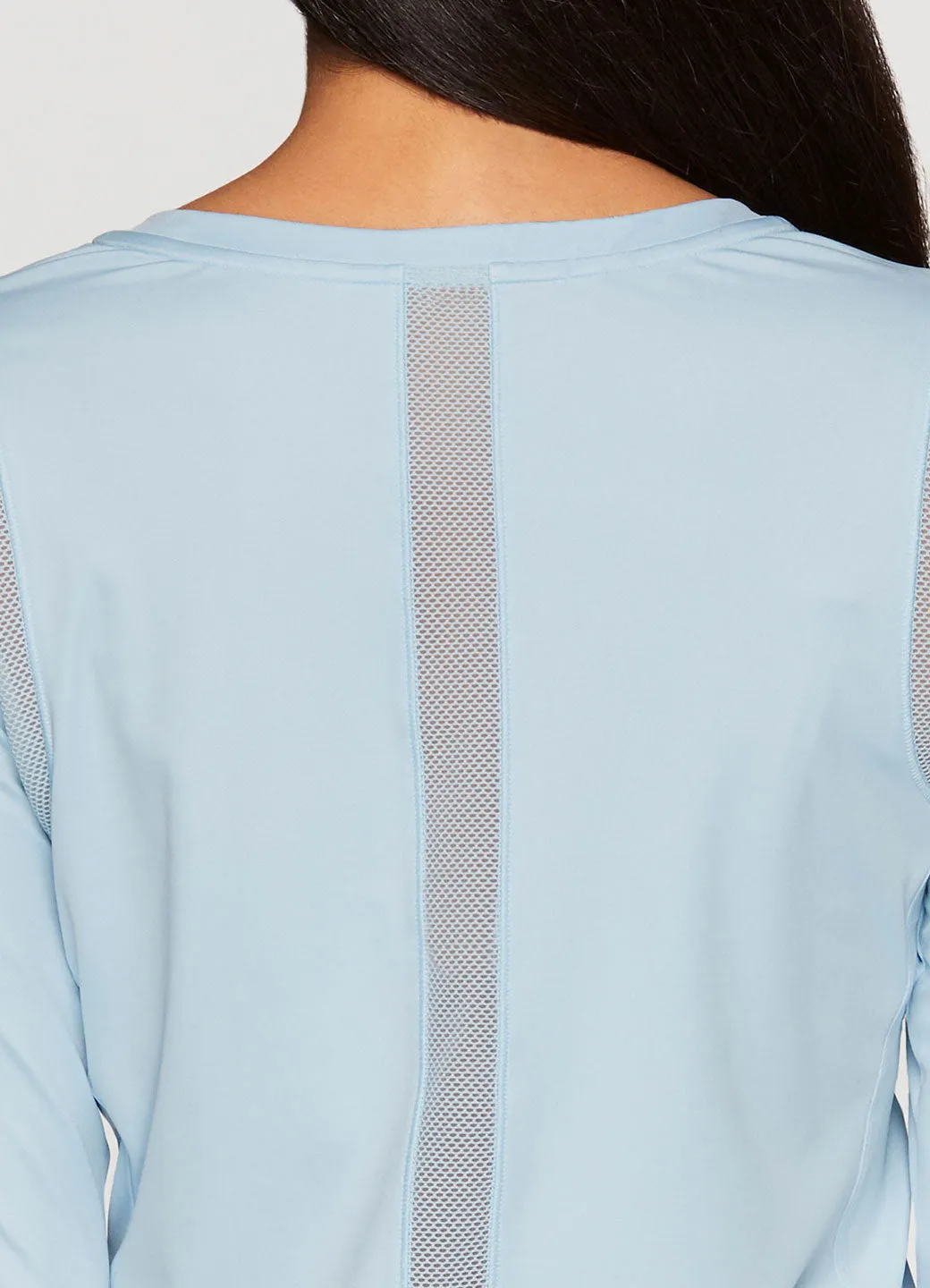 Mesh Crewneck Running Tee