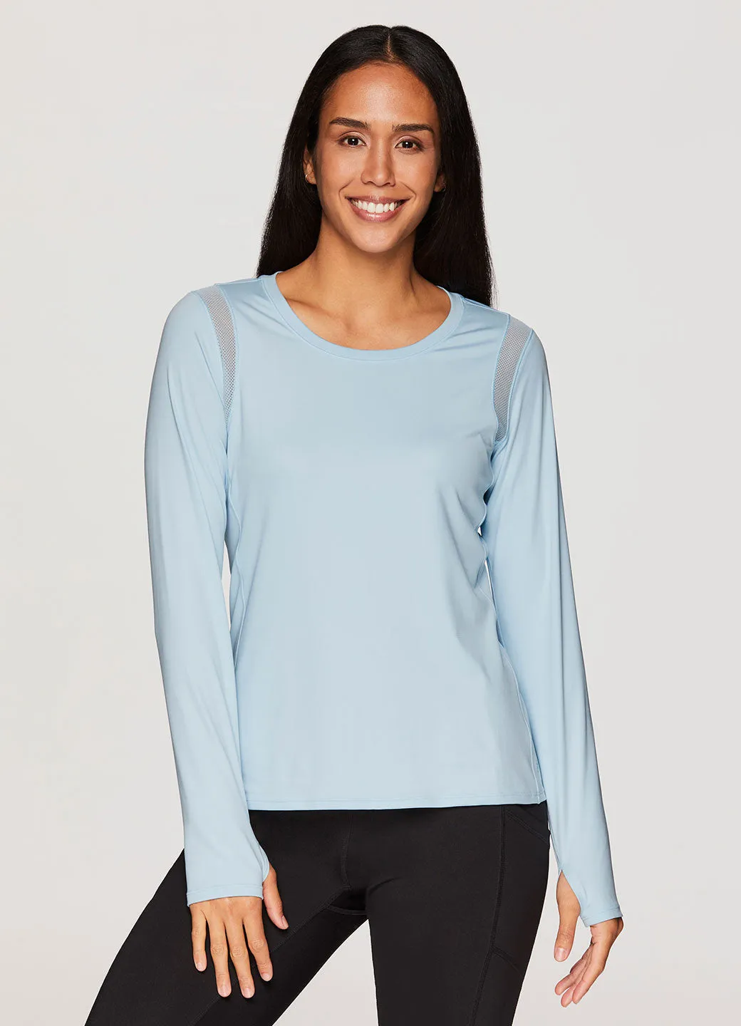 Mesh Crewneck Running Tee