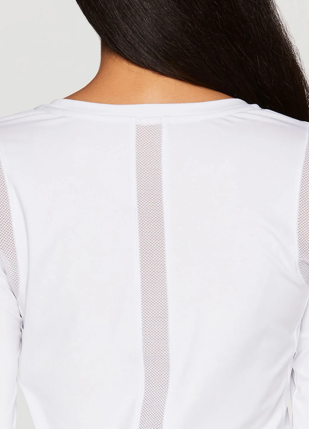 Mesh Crewneck Running Tee
