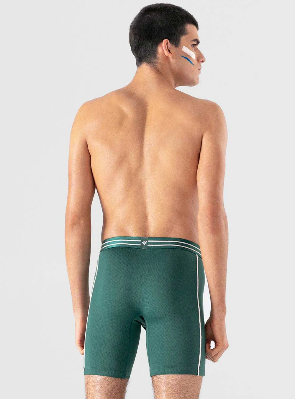 Moisture Wicking Sporty Quick Dry 8 inches Boxer Briefs