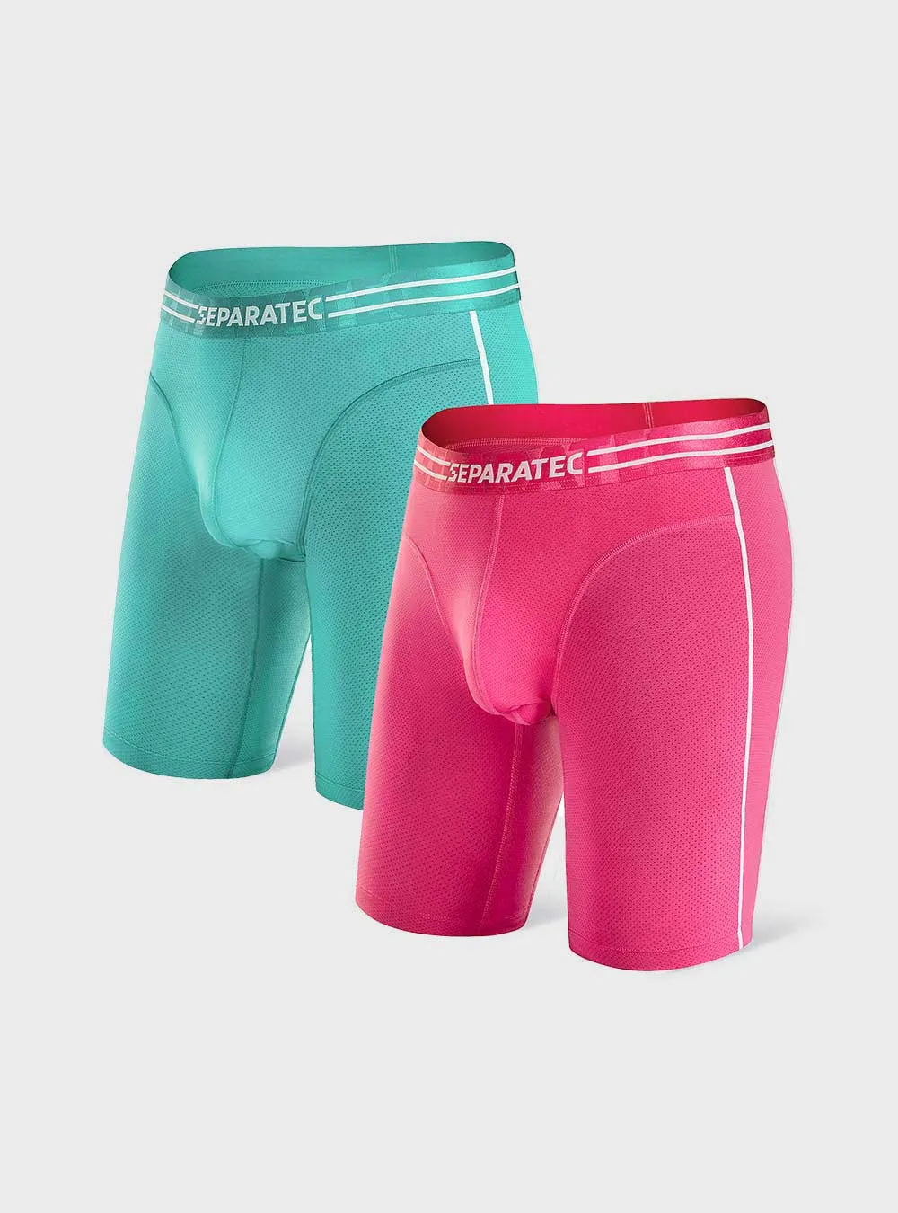 Moisture Wicking Sporty Quick Dry 8 inches Boxer Briefs