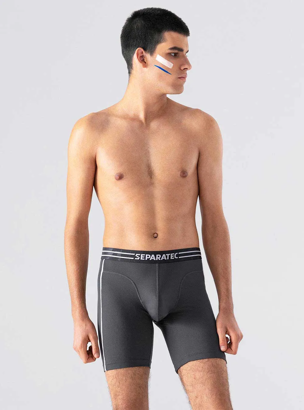Moisture Wicking Sporty Quick Dry 8 inches Boxer Briefs