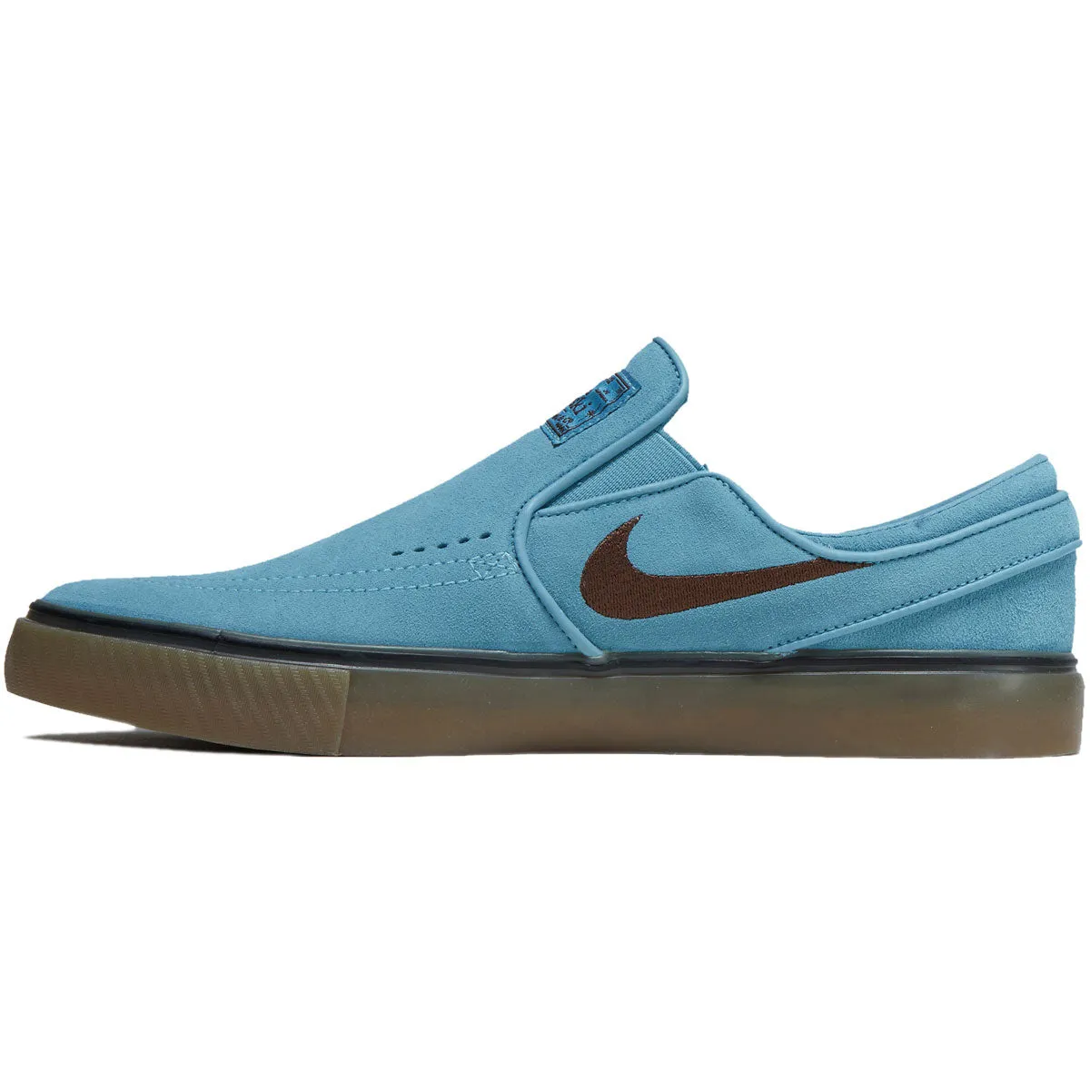 Nike SB Janoski  Slip Shoes - Denim Turquoise/Cacao Wow/Denim Turquoise