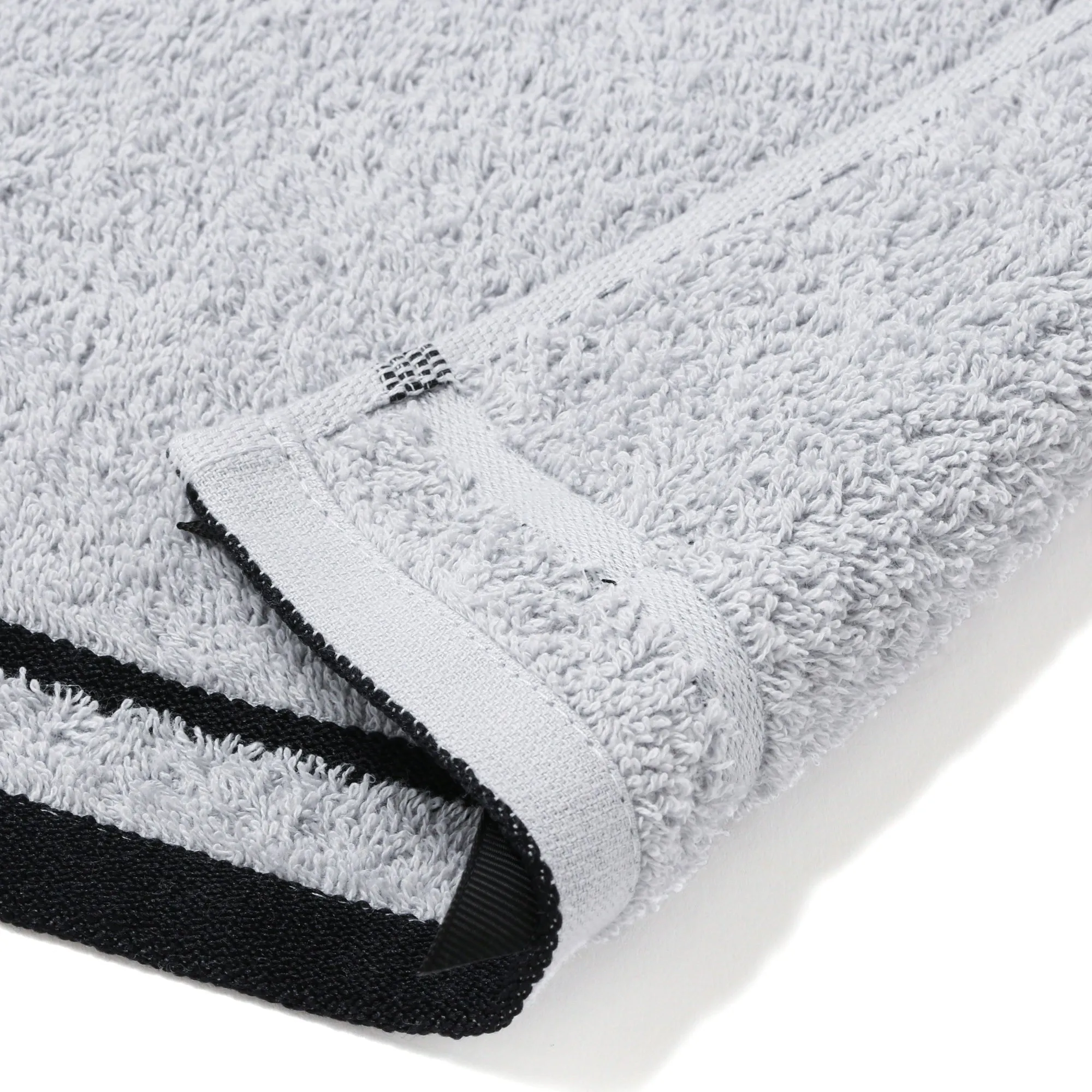 Quick Dry Face Towel Ribbon Gray