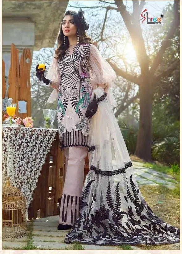 SHREE FAB ASIFA NABEEL LAWN COLLECTION PAKISTANI CASUAL WEAR SUIT