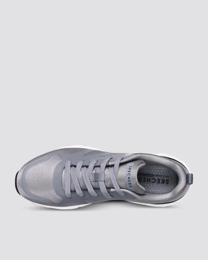 SKECHERS MENS TRES-AIR UNO REVOLUTION-AIRY - GRAY