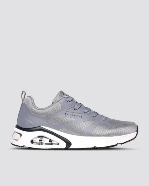 SKECHERS MENS TRES-AIR UNO REVOLUTION-AIRY - GRAY