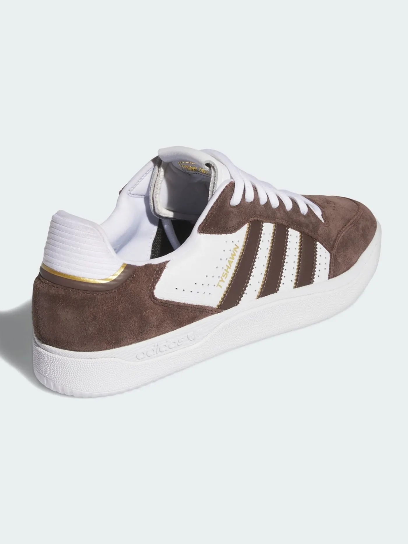 Tyshawn Low Brown/White/Gold Met Shoes