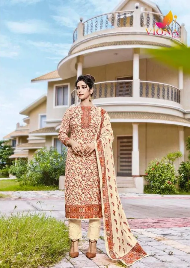 Viona Suit Azbira Heavy Pashmina Casual Wear Salwar Suit