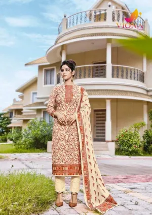 Viona Suit Azbira Heavy Pashmina Casual Wear Salwar Suit